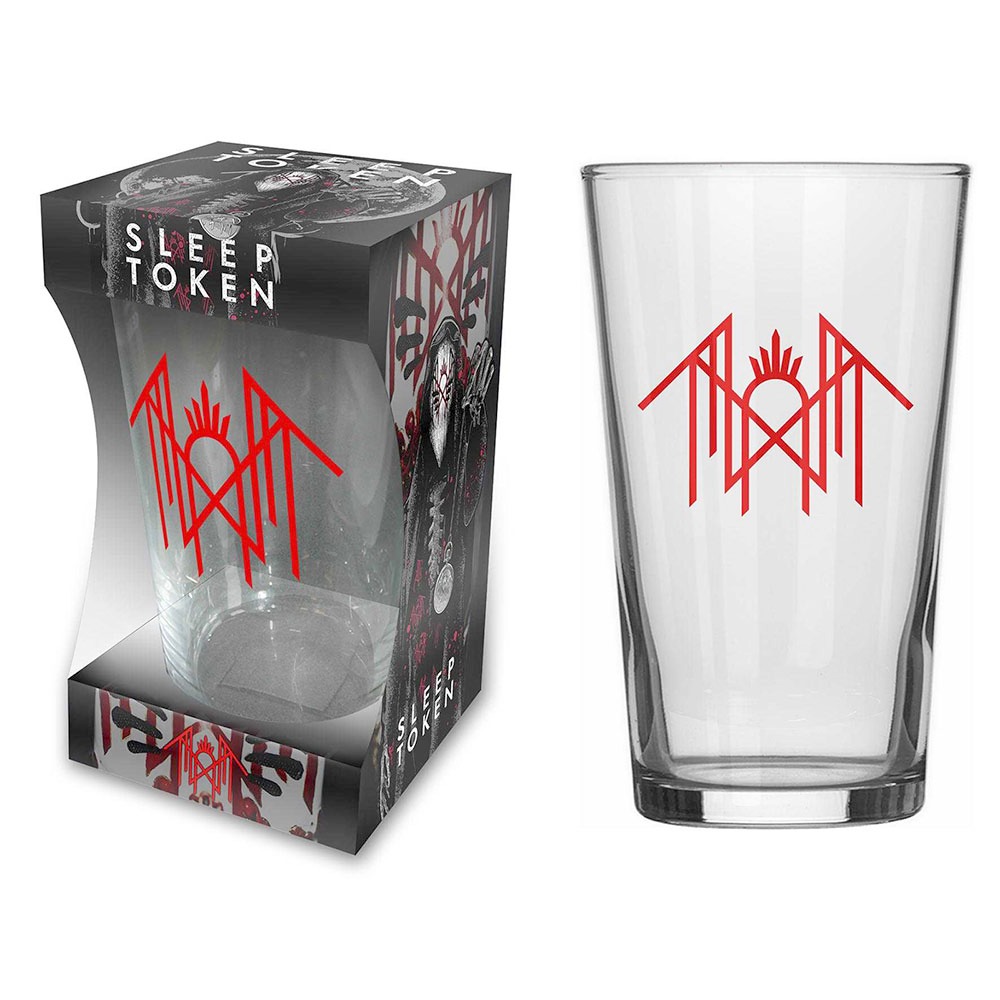 Sleep Token - Sigil Beer glass - Transparent